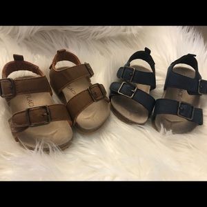 Bundle deal! Baby boy sandals